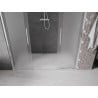 Mexen Velar Duo Schiebetür für Dusche 180 cm, Milchglas, Chrom - 871-180-000-32-01