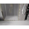 Mexen Velar Duo 150 cm Schiebetür Duschabtrennung, mattiert, gold - 871-150-000-32-50