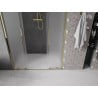 Mexen Velar Duo 150 cm Schiebetür Duschabtrennung, mattiert, gold - 871-150-000-32-50