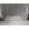 Mexen Velar Duo Schiebeduschtüren 170 cm, Milchglas, Gold - 871-170-000-32-50