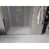 Mexen Velar Duo Schiebetür Duschwand 160 cm, mattiert, gold - 871-160-000-32-50