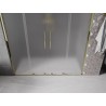 Mexen Velar Duo Schiebetür-Duschabtrennung 200 cm, mattiert, goldfarben - 871-200-000-32-50