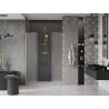 Mexen Velar Duo Schiebetüren 140 cm, matt, gebürstetes Gold - 871-140-000-32-55