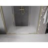 Mexen Velar Duo Schiebetür 170 cm, matt, gebürstet gold - 871-170-000-32-55