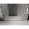 Mexen Velar Duo Schiebetür 180 cm, mattiert, gold gebürstet - 871-180-000-32-55