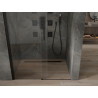 Mexen Omega schiebetür dusche 160 cm, transparent, schwarz - 825-160-000-70-00