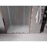 Mexen Velar Duo Schiebetür Duschwand 140 cm, matt, Roségold - 871-140-000-32-60
