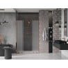 Mexen Velar Duo Schiebetür-Duschabtrennung 160 cm, Mattglas, Roségold - 871-160-000-32-60