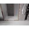 Mexen Velar Duo Schiebeduschtüren 150 cm, Frost, Roségold - 871-150-000-32-60