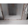 Mexen Velar Duo Schiebetür 180 cm, Mattglas, Roségold - 871-180-000-32-60