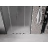 Mexen Velar Duo Schiebetüren 150 cm, Frost, Gun Gray gebürstet - 871-150-000-32-66