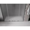 Mexen Velar Duo Schiebeduschtür 170 cm, Milchglas, gebürstetes Gun Gray - 871-170-000-32-66