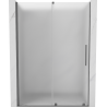 Mexen Velar Schiebeduschtüren 160 cm, Mattglas, Gun Metal - 871-160-000-31-95