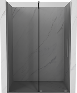 Mexen Velar Schiebeduschtür 150 cm, Graphit, Gunmetal - 871-150-000-41-95