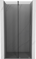 Mexen Velar Schiebetür für die Dusche 110 cm, Graphit, Gun Metal - 871-110-000-41-95