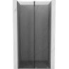 Mexen Velar Schiebetür Dusche 100 cm, Graphit, Gun Metal - 871-100-000-41-95