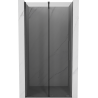 Mexen Velar Duschschiebetüren 110 cm, Graphit, gebürstetes Gun Gray - 871-110-000-41-66