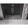 Mexen Velar Duo Schiebeduschtür 170 cm, Grafit, Weiß - 871-170-000-42-20