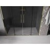 Mexen Velar Duo Schiebetür 180 cm, Graphit, Gold - 871-180-000-42-50