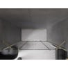 Mexen Velar Duo Schiebetüren Dusche 200 cm, Grafit, Gold - 871-200-000-42-50