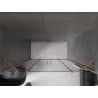 Mexen Velar Duo Schiebetür Dusche 200 cm, graphit, gebürstetes Kupfer - 871-200-000-42-65