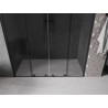 Mexen Velar Duo Dusch-Schiebetüren 170 cm, Grafit, Schwarz - 871-170-000-42-70