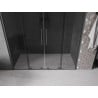 Mexen Velar Duo Schiebeduschtür 170 cm, Graphit, Gun Metal - 871-170-000-42-95