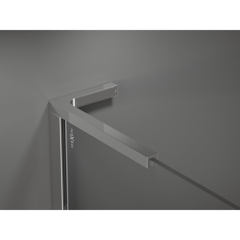 Mexen Velar L Duschschiebetür 100 cm, transparent, Chrom - 871-100-003-01-01
