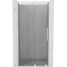 Mexen Velar L Schiebetür 120 cm, transparent, weiß - 871-120-003-01-20