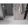 Mexen Velar L Schiebetür 100 cm, transparent, weiß - 871-100-003-01-20