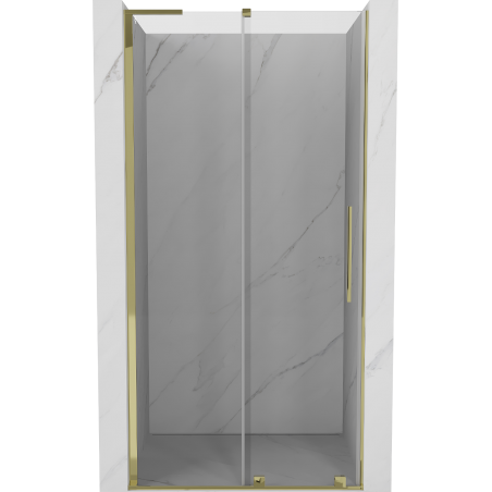 Mexen Velar L Schiebetür 110 cm, transparent, gold - 871-110-003-01-50