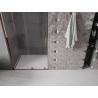 Mexen Velar L Duschschiebetüren 90 cm, transparent, Roségold - 871-090-003-01-60