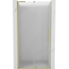 Mexen Velar L Duschschiebetür 110 cm, mattiert, gebürstetes Gold - 871-110-003-31-55