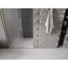 Mexen Velar L Schiebetüren 120 cm, mattiert, gebürstetes Gold - 871-120-003-31-55