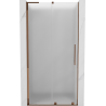 Mexen Velar L Schiebetür 90 cm, Mattglas, Roségold - 871-090-003-31-60