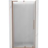 Mexen Velar L Duschschiebetür 110 cm, satiniert, gebürstetes Kupfer - 871-110-003-31-65