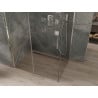Mexen Omega Schiebetür-Duschkabine 120 x 90 cm, transparent, Chrom - 825-120-090-01-00