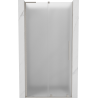Mexen Velar L Duschschiebetür 100 cm, Milchglas, gebürsteter Nickel - 871-100-003-31-97