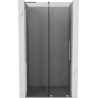 Mexen Velar L Schiebetür für Dusche 100 cm, Graphit, Chrom - 871-100-003-41-01