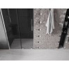 Mexen Velar L Schiebetür Duschabtrennung 120 cm, Grafit, Chrom - 871-120-003-41-01