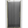 Mexen Velar L Schiebetür 110 cm, Graphit, Gold - 871-110-003-41-50