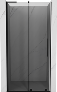 Mexen Velar L Schiebetür Duschwand 120 cm, Graphit, Schwarz - 871-120-003-41-70