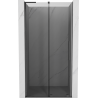 Mexen Velar L Duschschiebetür 110 cm, graphit, gebürstetes Gun Gray - 871-110-003-41-66
