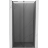 Mexen Velar L Schiebetür für Dusche 110 cm, Graphit, Gun Metal - 871-110-003-41-95