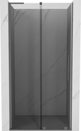 Mexen Velar L Schiebetür Dusche 120 cm, Graphit, Gunmetal - 871-120-003-41-95