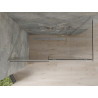 Mexen Omega Schiebetür-Duschkabine 140 x 80 cm, transparent, Chrom - 825-140-080-01-00