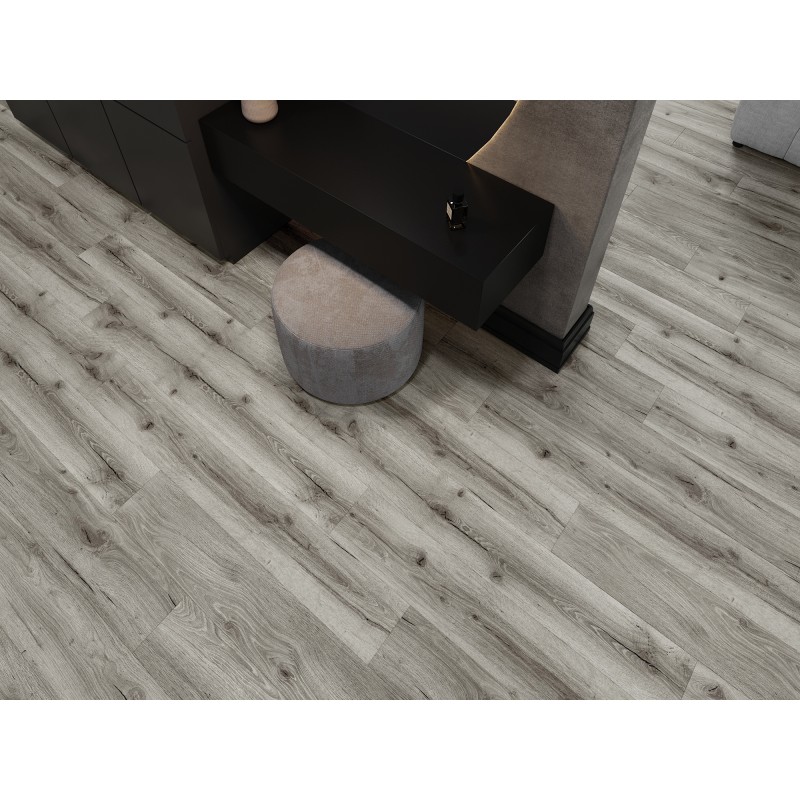 Mexen Ontario Probe von Vinylpaneelen SPC 6,5 mm, IXPE-Unterlage 1,5 mm, 4 V-Fuge, Eiche - F1003-S