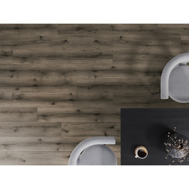 Mexen Sierra Vista Muster von SPC-Vinylpaneelen 6,5 mm, IXPE-Unterlage 1,5 mm, 4 V-Fuge, Eiche - F1004-S