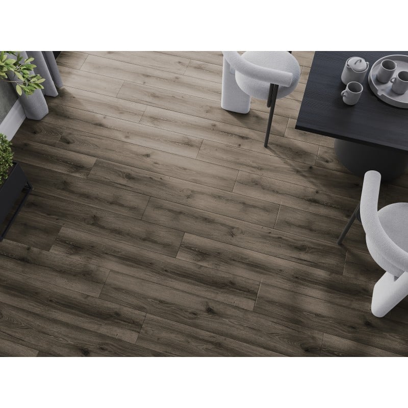 Mexen Sierra Vista Muster von SPC-Vinylpaneelen 6,5 mm, IXPE-Unterlage 1,5 mm, 4 V-Fuge, Eiche - F1004-S