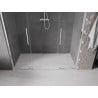 Mexen Velar L Duo Schiebetüren Duschwand 180 cm, transparent, Chrom - 871-180-003-02-01